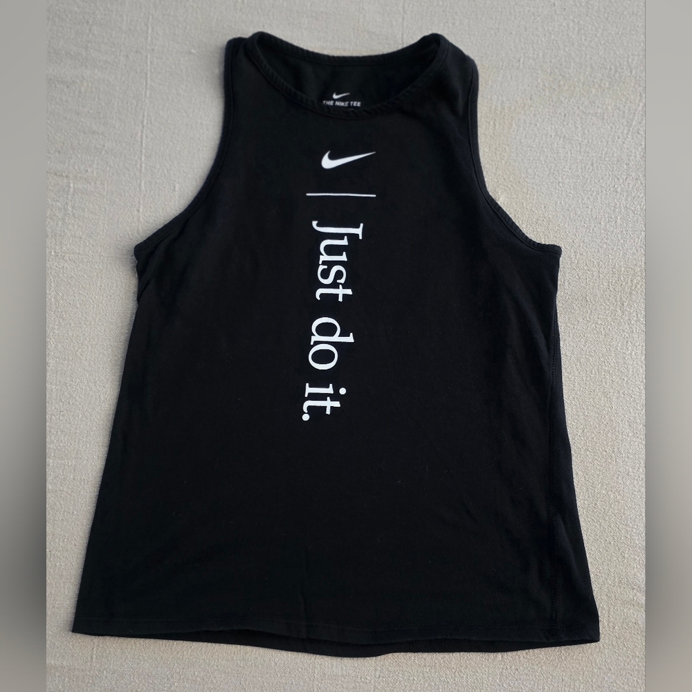 The Nike Tee Size XS Dri Fit Tank Top Black